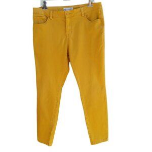 Artisan NY gold jeans size 14